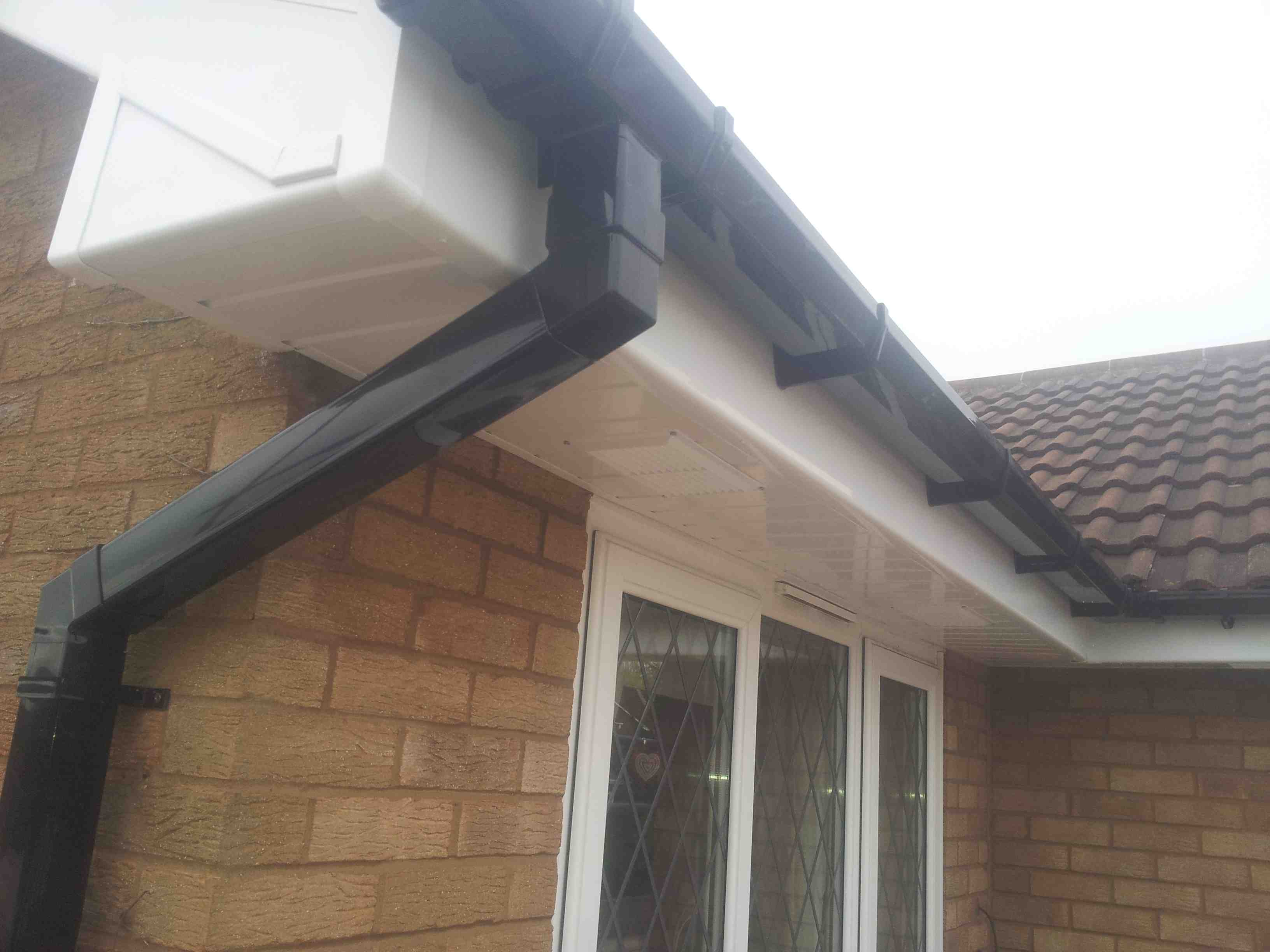 Soffits, fascias and guttering